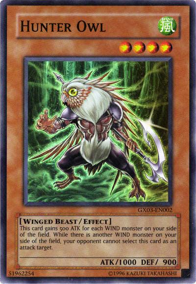 Hunter Owl [GX03-EN002] Super Rare - Josh's Cards