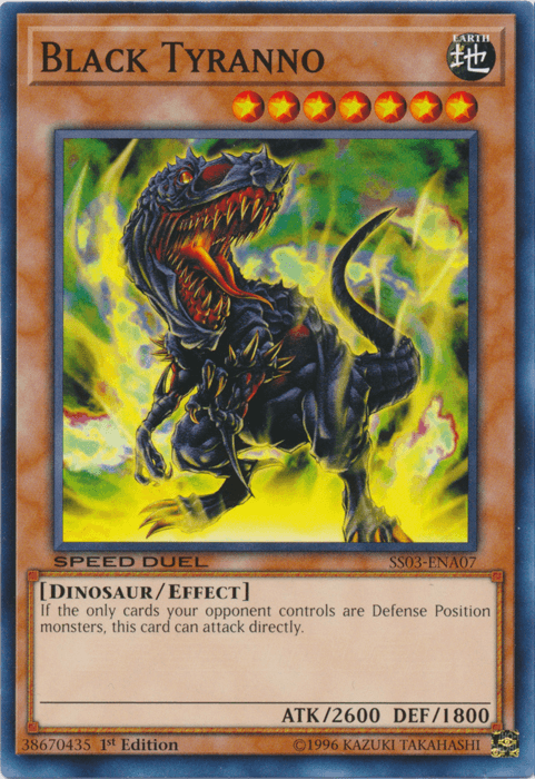 Black Tyranno [SS03-ENA07] Common - Josh's Cards