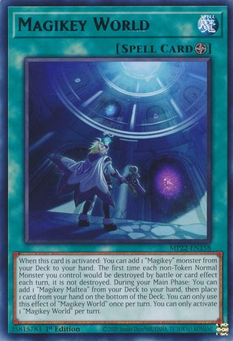 Magikey World [MP22-EN158] Rare - Josh's Cards