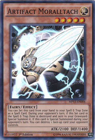 Artifact Moralltach [MP15-EN006] Super Rare - Josh's Cards