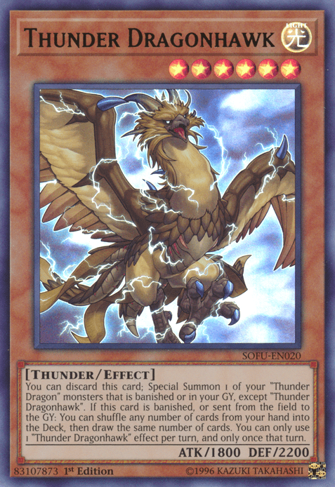 Thunder Dragonhawk [SOFU-EN020] Ultra Rare - Josh's Cards