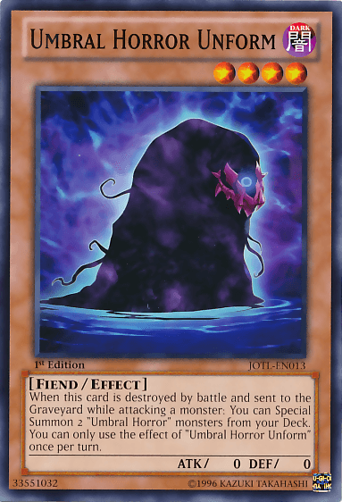 Umbral Horror Unform [JOTL-EN013] Common - Josh's Cards
