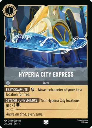 Hyperia City Express (201/204) - Hyperia City