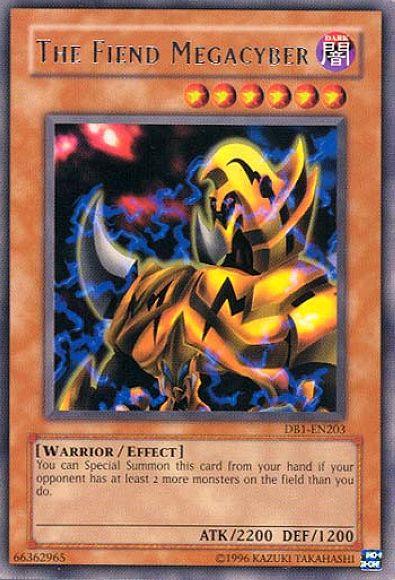 The Fiend Megacyber [DB1-EN203] Rare - Josh's Cards