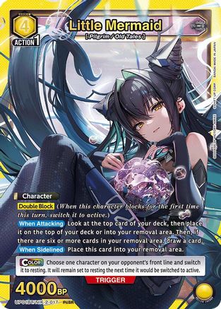 Little Mermaid (017) (UP01BT/NIK-2-017) - UP01BT GODDESS OF VICTORY NIKKE Precious Booster Foil