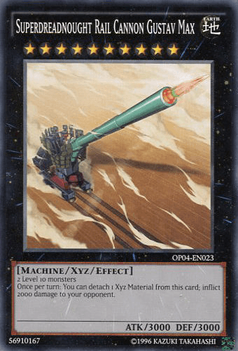 Superdreadnought Rail Cannon Gustav Max [OP04-EN023] Common - Josh's Cards