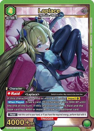 Laplace (050) (UP01BT/NIK-2-050) - UP01BT GODDESS OF VICTORY NIKKE Precious Booster Foil