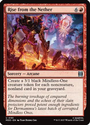 Rise from the Nether (MDD-161) - Marvel: Darkhold Destiny Foil