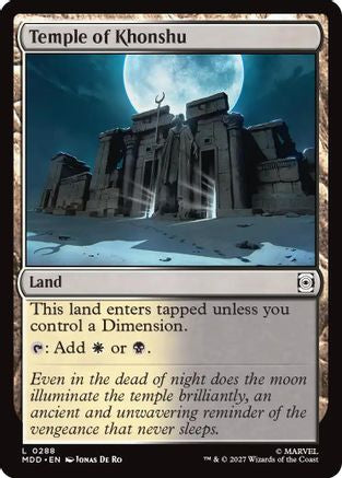 Temple of Khonshu (MDD-288) - Marvel: Darkhold Destiny