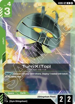 Turn X (Top) (GD06-021) - Stardust Trails Holofoil