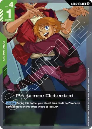 Presence Detected (GD06-106) - Stardust Trails