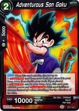 Adventurous Son Goku (BT5-106) [Miraculous Revival] Parallel Foil