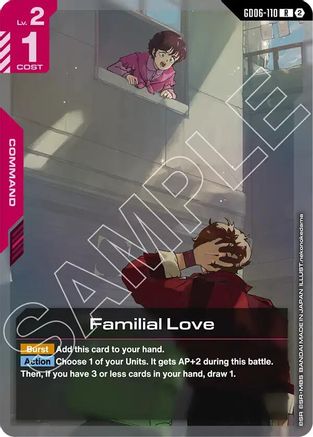Familial Love (GD06-110) - Stardust Trails Holofoil