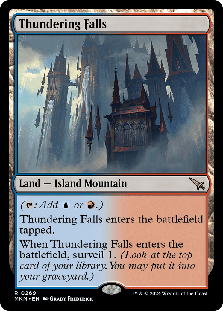 Thundering Falls [Murders at Karlov Manor] - Josh's Cards