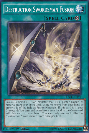 Destruction Swordsman Fusion [BOSH-EN059] Common - Josh's Cards