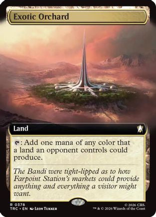 Exotic Orchard (Extended Art) (TRC-378) - Commander: Star Trek