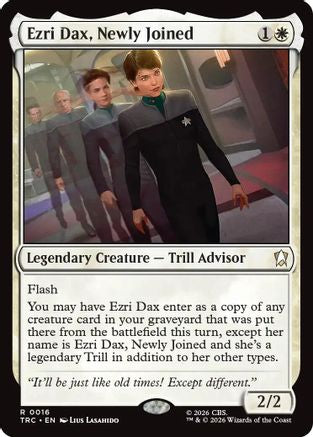 Ezri Dax, Newly Joined (TRC-016) - Commander: Star Trek