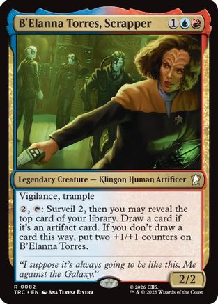 B'Elanna Torres, Scrapper (TRC-082) - Commander: Star Trek