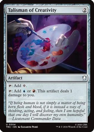 Talisman of Creativity (TRC-504) - Commander: Star Trek