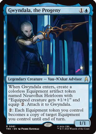 Gwyndala, the Progeny (TRK-061) - Star Trek Foil