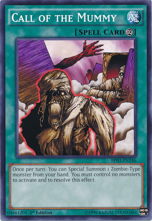 Call of the Mummy [BP03-EN146] Common - Josh's Cards