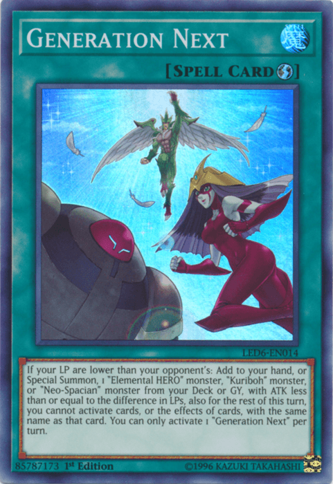 Generation Next [LED6-EN014] Super Rare - Josh's Cards