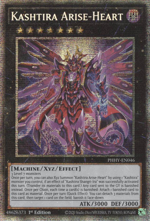 Kashtira Arise-Heart [PHHY-EN046] Starlight Rare - Josh's Cards