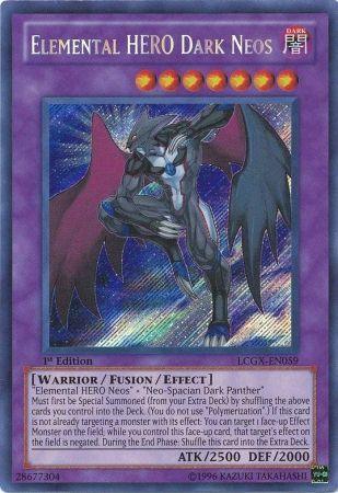 Elemental HERO Dark Neos [LCGX-EN059] Secret Rare - Josh's Cards