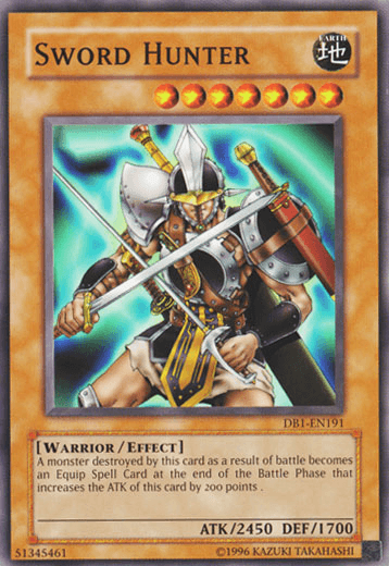Sword Hunter [DB1-EN191] Common - Josh's Cards