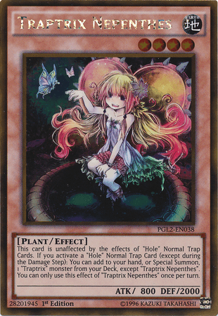 Traptrix Nepenthes [PGL2-EN038] Gold Rare - Josh's Cards