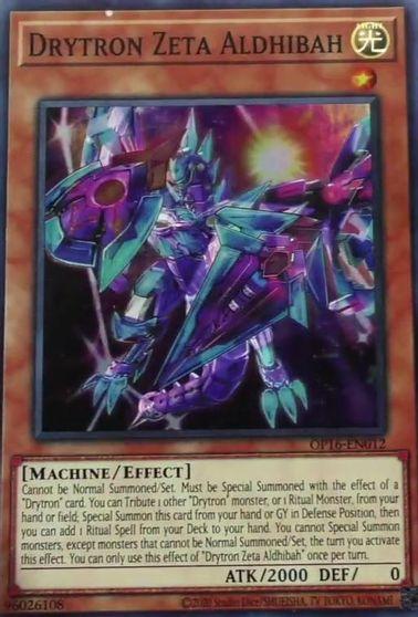 Drytron Zeta Aldhibah [OP16-EN012] Super Rare - Josh's Cards