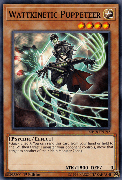 Wattkinetic Puppeteer [MP18-EN192] Common - Josh's Cards