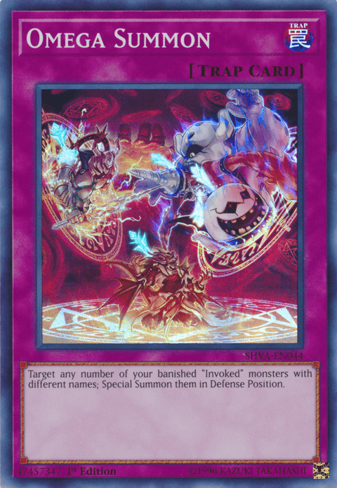 Omega Summon [SHVA-EN044] Super Rare - Josh's Cards