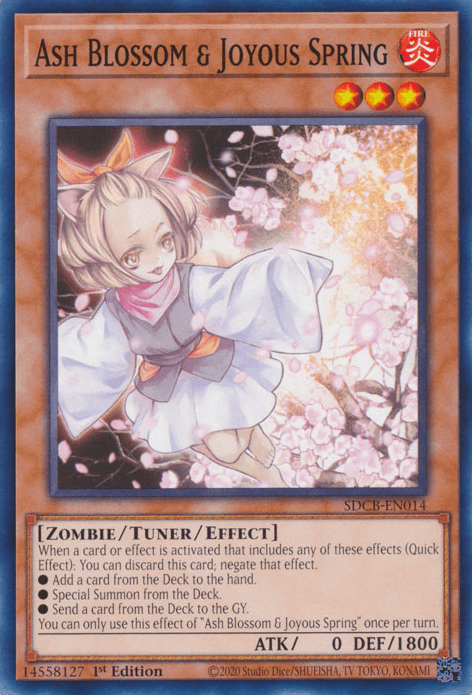 Ash Blossom & Joyous Spring [SDCB-EN014] Common - Josh's Cards
