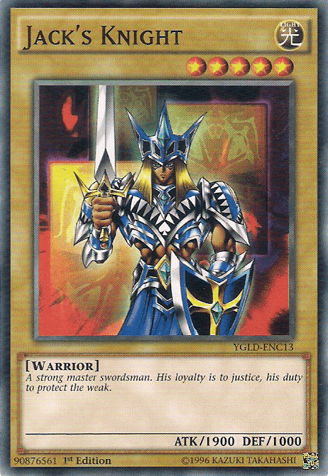 Jack's Knight [YGLD-ENC13] Common - Josh's Cards
