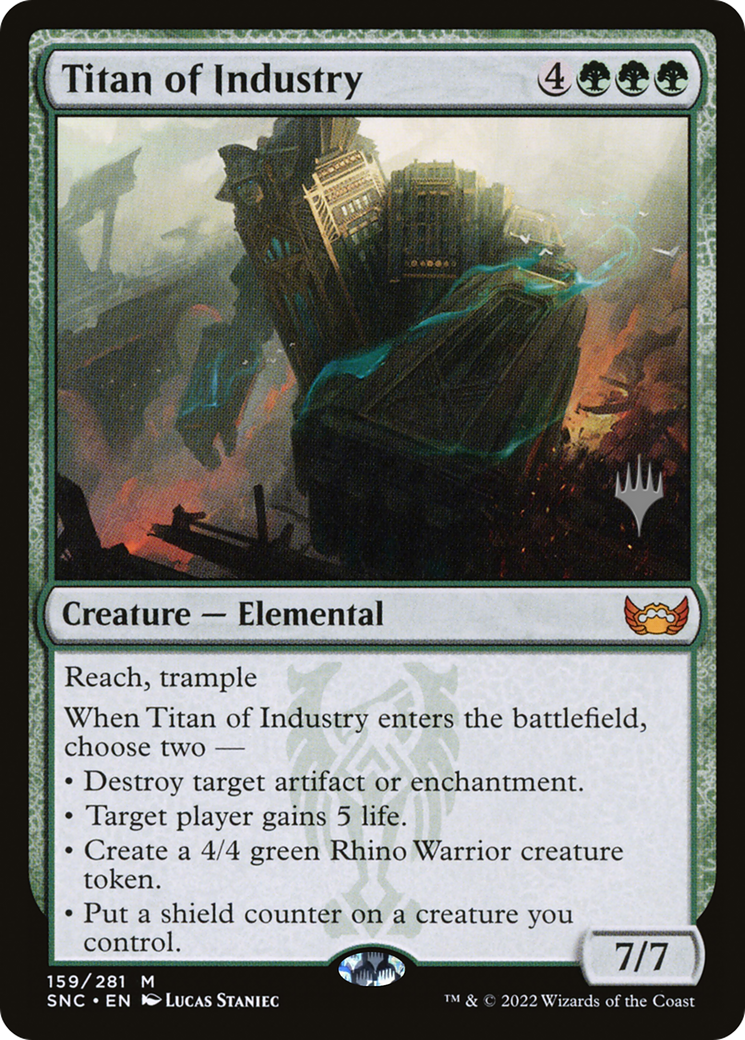 Titan of Industry (PPSNC-159P) - Streets of New Capenna Promos