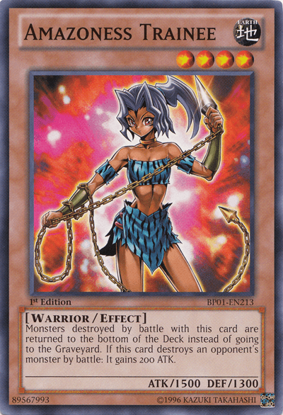Amazoness Trainee [BP01-EN213] Common - Josh's Cards