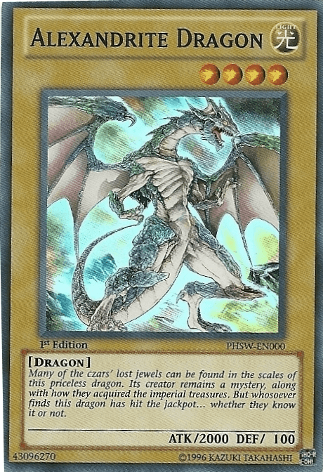 Alexandrite Dragon [PHSW-EN000] Super Rare - Josh's Cards