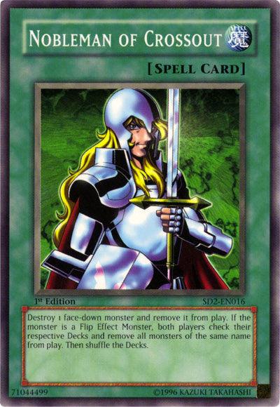 Nobleman of Crossout [SD2-EN016] Common - Josh's Cards