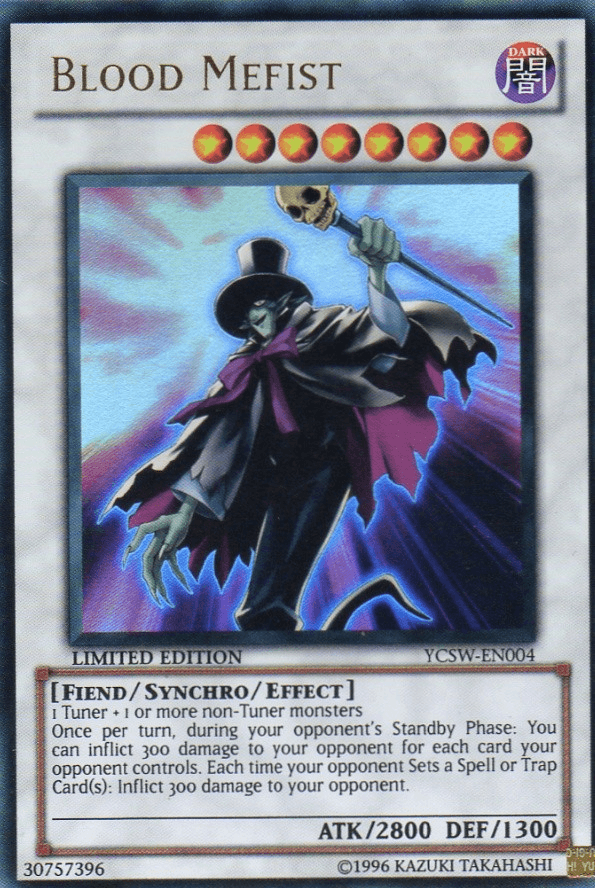 Blood Mefist [YCSW-EN004] Ultra Rare - Josh's Cards