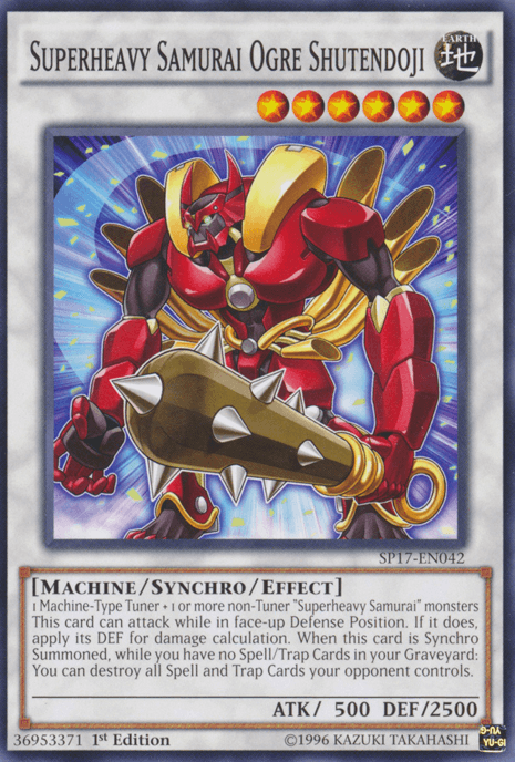 Superheavy Samurai Ogre Shutendoji [SP17-EN042] Common - Josh's Cards