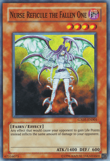 Nurse Reficule the Fallen One [GX05-EN001] Super Rare - Josh's Cards