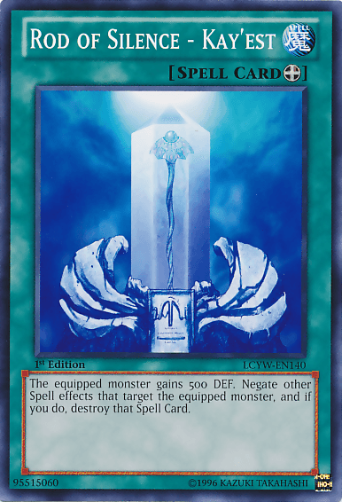 Rod of Silence - Kay'est [LCYW-EN140] Common - Josh's Cards