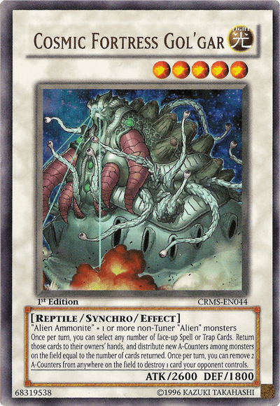 Cosmic Fortress Gol'Gar [CRMS-EN044] Ultra Rare - Josh's Cards