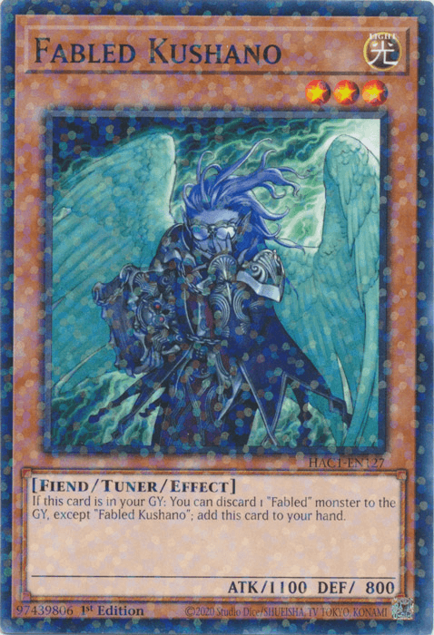 Fabled Kushano (Duel Terminal) [HAC1-EN127] Common - Josh's Cards