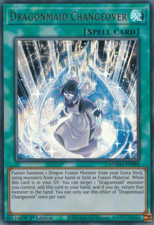 Dragonmaid Changeover [MAMA-EN088] Ultra Rare - Josh's Cards
