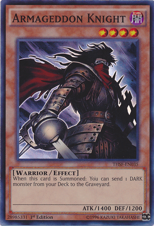 Armageddon Knight [THSF-EN035] Super Rare - Josh's Cards