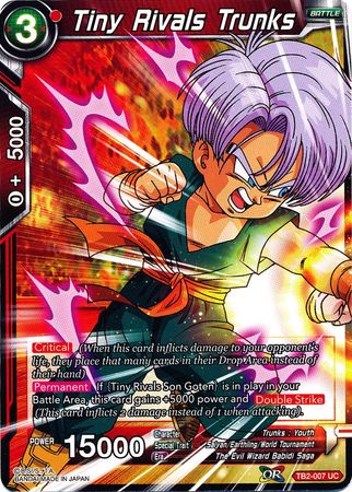 Tiny Rivals Trunks (TB2-007) [World Martial Arts Tournament] Parallel Foil