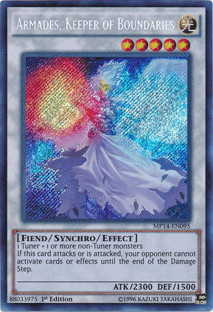 Armades, Keeper of Boundaries [MP14-EN095] Secret Rare - Josh's Cards
