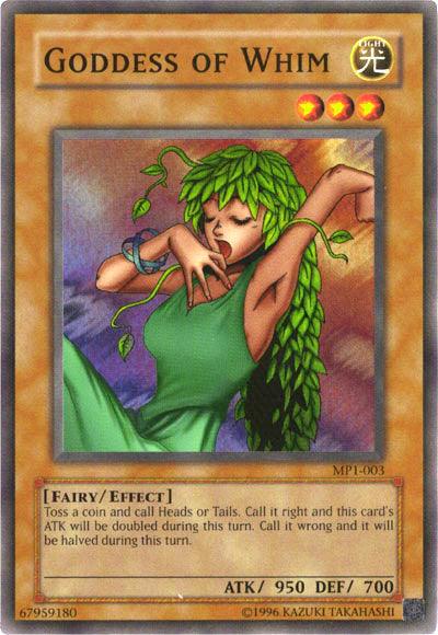 Goddess of Whim [MP1-003] Super Rare - Josh's Cards